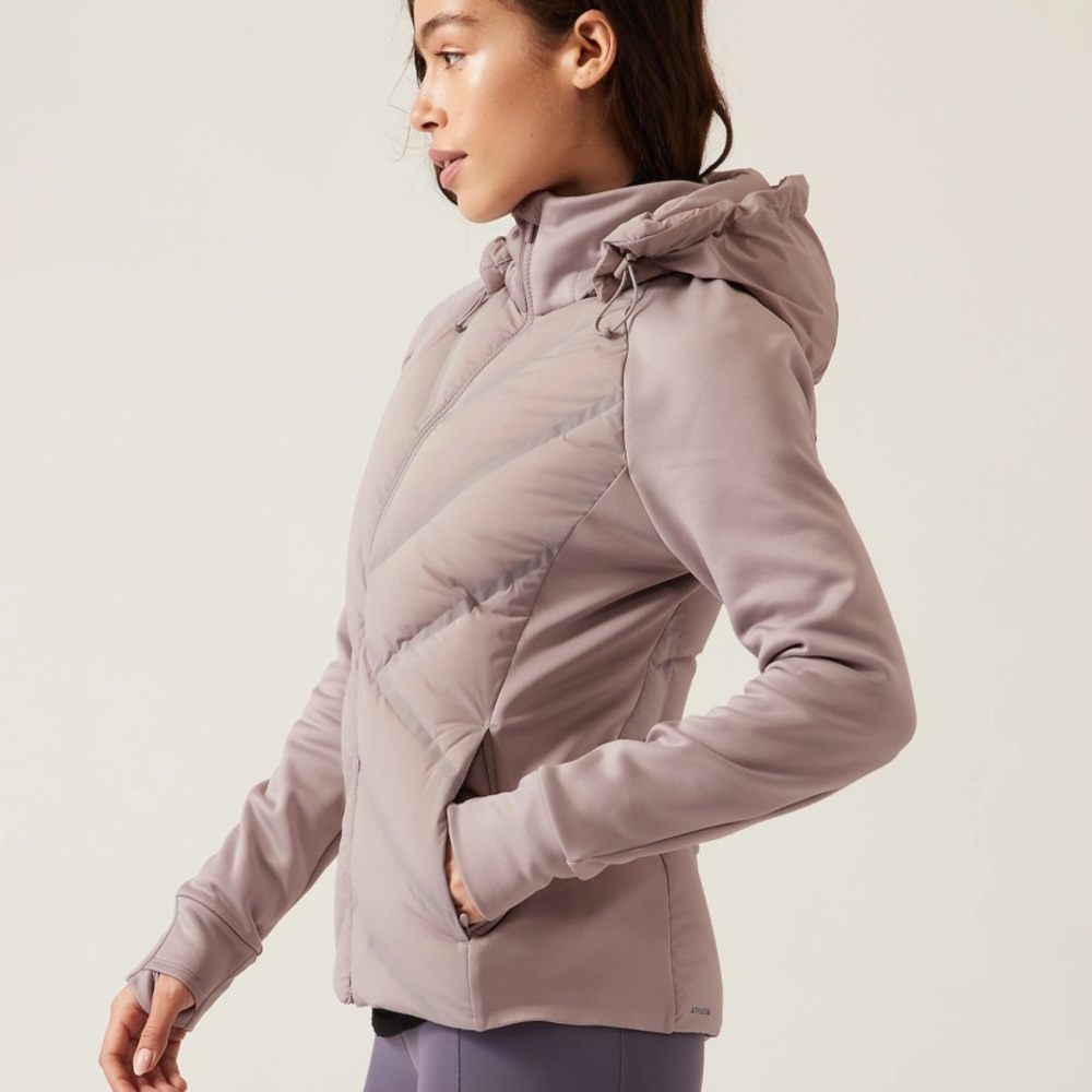 Athleta Inlet Jacket Tinsel Purple Size S Brand New with Tags